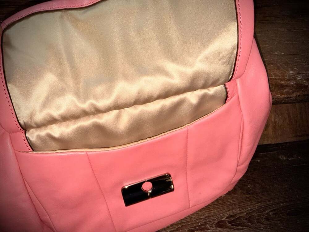 Coach Kristin Pink Y2K Leather Hobo Shoulder Bag - Picture 6 of 12